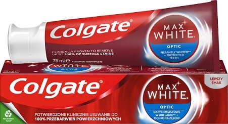 ZP Colgate Max White OPTIC 75ml - Kosmetika Ústní hygiena Zubní pasty